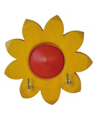 APPENDITUTTO ADESIVO LEGNO GIRASOLE 2 posti - pz. 1